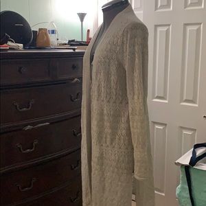 Eggshell cardigan